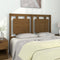 vidaXL - Hoofdbord - 125,5x4x100 - cm - massief - grenenhout - honingbruin