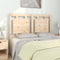 vidaXL - Hoofdbord - 125,5x4x100 - cm - massief - grenenhout