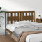 vidaXL - Hoofdbord - 125,5x4x100 - cm - massief - grenenhout - honingbruin