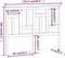 vidaXL - Hoofdbord - 125,5x4x100 - cm - massief - grenenhout
