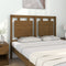 vidaXL - Hoofdbord - 125,5x4x100 - cm - massief - grenenhout - honingbruin