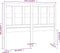 vidaXL - Hoofdbord - 125,5x4x100 - cm - massief - grenenhout