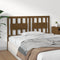 vidaXL - Hoofdbord - 125,5x4x100 - cm - massief - grenenhout - honingbruin