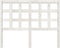 vidaXL - Hoofdbord - 125,5x4x100 - cm - massief - grenenhout - wit