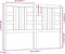 vidaXL - Hoofdbord - 126x4x100 - cm - massief - grenenhout - grijs