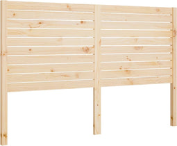 vidaXL - Hoofdbord - 126x4x100 - cm - massief - grenenhout