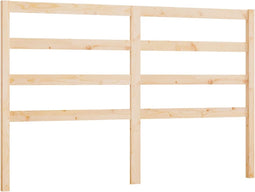 vidaXL - Hoofdbord - 126x4x100 - cm - massief - grenenhout