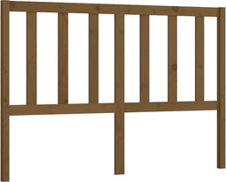 vidaXL - Hoofdbord - 126x4x100 - cm - massief - grenenhout - honingbruin