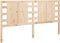 vidaXL - Hoofdbord - 126x4x100 - cm - massief - grenenhout