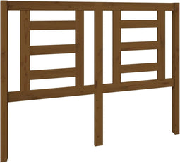 vidaXL - Hoofdbord - 126x4x100 - cm - massief - grenenhout - honingbruin
