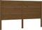 vidaXL - Hoofdbord - 126x4x100 - cm - massief - grenenhout - honingbruin