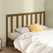 vidaXL - Hoofdbord - 126x4x100 - cm - massief - grenenhout - honingbruin