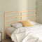 vidaXL - Hoofdbord - 126x4x100 - cm - massief - grenenhout