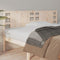 vidaXL - Hoofdbord - 126x4x100 - cm - massief - grenenhout