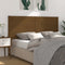 vidaXL - Hoofdbord - 126x4x100 - cm - massief - grenenhout - honingbruin