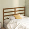vidaXL - Hoofdbord - 126x4x100 - cm - massief - grenenhout - honingbruin