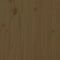 vidaXL - Hoofdbord - 126x4x100 - cm - massief - grenenhout - honingbruin