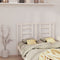 vidaXL - Hoofdbord - 126x4x100 - cm - massief - grenenhout - wit
