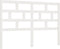 vidaXL - Hoofdbord - 126x4x100 - cm - massief - grenenhout - wit