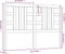 vidaXL - Hoofdbord - 126x4x100 - cm - massief - grenenhout - wit