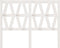 vidaXL - Hoofdbord - 126x4x100 - cm - massief - grenenhout - wit