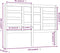 vidaXL - Hoofdbord - 126x4x104 - cm - massief - grenenhout - grijs