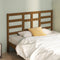 vidaXL - Hoofdbord - 126x4x104 - cm - massief - grenenhout - honingbruin