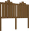 vidaXL - Hoofdbord - 126x4x110 - cm - massief - grenenhout - honingbruin