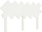 vidaXL - Hoofdbord - 132x3x81 - cm - massief - grenenhout - wit