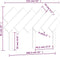 vidaXL - Hoofdbord - 132x3x81 - cm - massief - grenenhout - wit