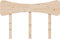 vidaXL - Hoofdbord - 135 - cm - massief - grenenhout