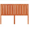 vidaXL - Hoofdbord - 135 - cm - massief - grenenhout - wasbruin