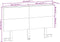 vidaXL - Hoofdbord - 135 - cm - massief - grenenhout - wasbruin