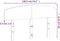 vidaXL - Hoofdbord - 135 - cm - massief - grenenhout - wasbruin