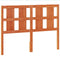 vidaXL - Hoofdbord - 135 - cm - massief - grenenhout - wasbruin