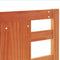 vidaXL - Hoofdbord - 135 - cm - massief - grenenhout - wasbruin