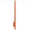 vidaXL - Hoofdbord - 135 - cm - massief - grenenhout - wasbruin