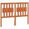 vidaXL - Hoofdbord - 135 - cm - massief - grenenhout - wasbruin
