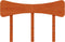 vidaXL - Hoofdbord - 135 - cm - massief - grenenhout - wasbruin