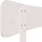 vidaXL - Hoofdbord - 135 - cm - massief - grenenhout - wit