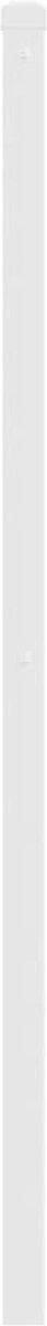 vidaXL - Hoofdbord - 135 - cm - metaal - wit
