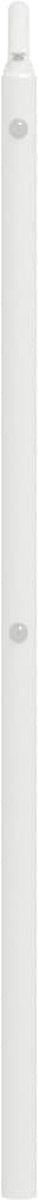 vidaXL - Hoofdbord - 135 - cm - metaal - wit