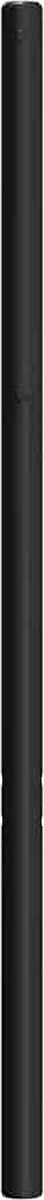 vidaXL - Hoofdbord - 135 - cm - metaal - zwart