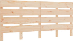 vidaXL - Hoofdbord - 135x3x80 - cm - massief - grenenhout