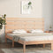 vidaXL - Hoofdbord - 135x3x80 - cm - massief - grenenhout