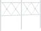 vidaXL - Hoofdbord - 137 - cm - metaal - wit