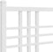 vidaXL - Hoofdbord - 137 - cm - metaal - wit