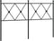 vidaXL - Hoofdbord - 137 - cm - metaal - zwart