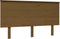 vidaXL - Hoofdbord - 139x6x82,5 - cm - massief - grenenhout - honingbruin