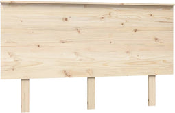 vidaXL - Hoofdbord - 139x6x82,5 - cm - massief - grenenhout